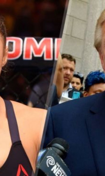 Ronda Rousey proud of her spot on Donald Trump's insult list